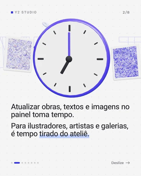 Lâmina 2: a dor de atualizar o site